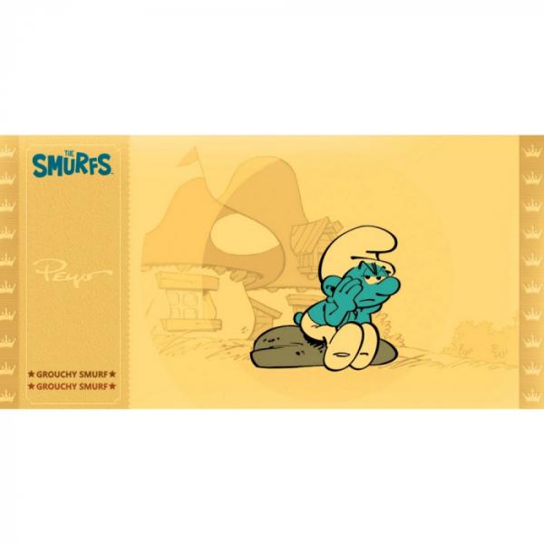 GOLDEN TICKET SMURFS/SCHTROUMPF GRINCHEUX