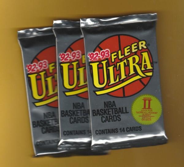 Fleer Ultra '92-93 NBA Basketball Cards
