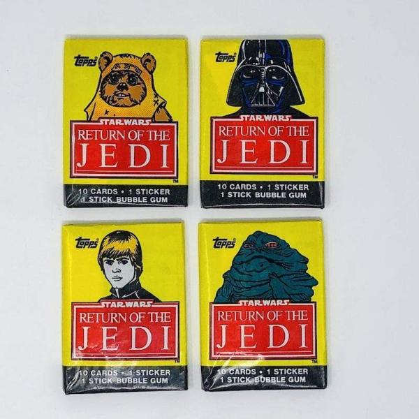Star Wars Return Of The Jedi Topps Pack Trading Card (1983)