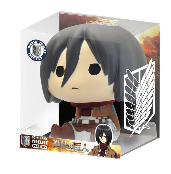 Tirelire Attack on Titan Mikasa