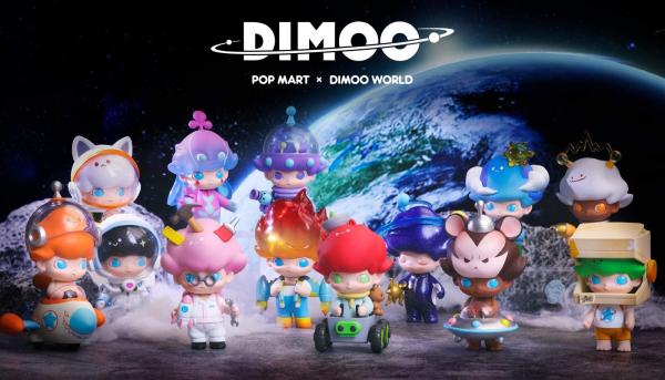 POP MART x Dimoo Word Space Travel