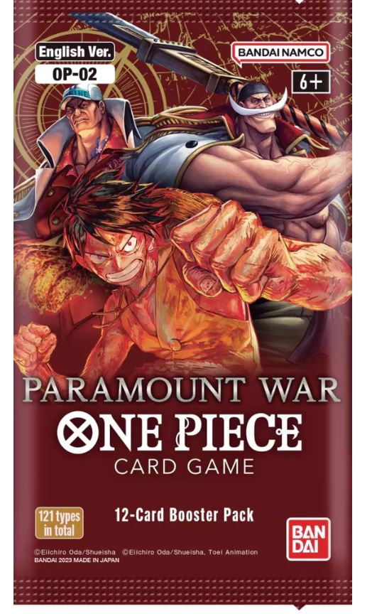 One Piece Card Paramount War OP-02 English Ver.