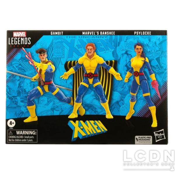 60th Anniversary X-Men Gambit Marvel's Banshee & Psylocke