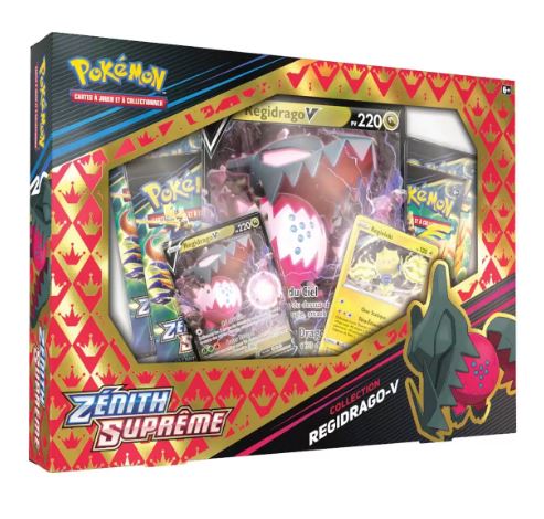Pokemon Zénith Suprême Coffret Collection Regidrago-V