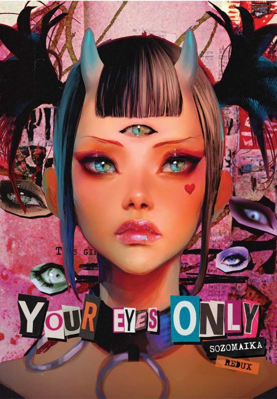 YOUR EYES ONLY REDUX SOZOMAIKA SKETCHBOOK SIGNED