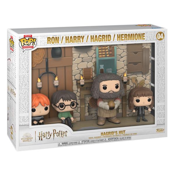 Harry Potter Pack 4 Pop Moment Deluxe Vinyl Hagrid's Hut 04