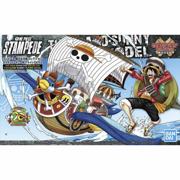 One Piece Maquette Grand Ship Thousand Sunny Flying Mod