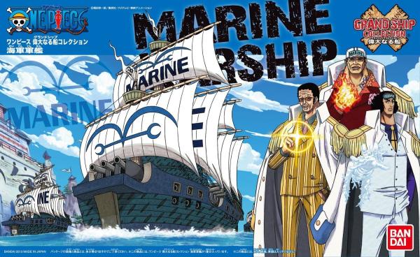 One Piece Maquette Grand Ship Marine Ship
