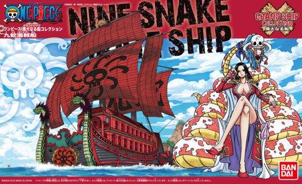 One Piece Maquette Grand Ship Nine Snake Pirate Ship
