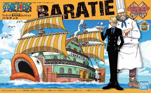 One Piece Maquette Grand Ship Baratie