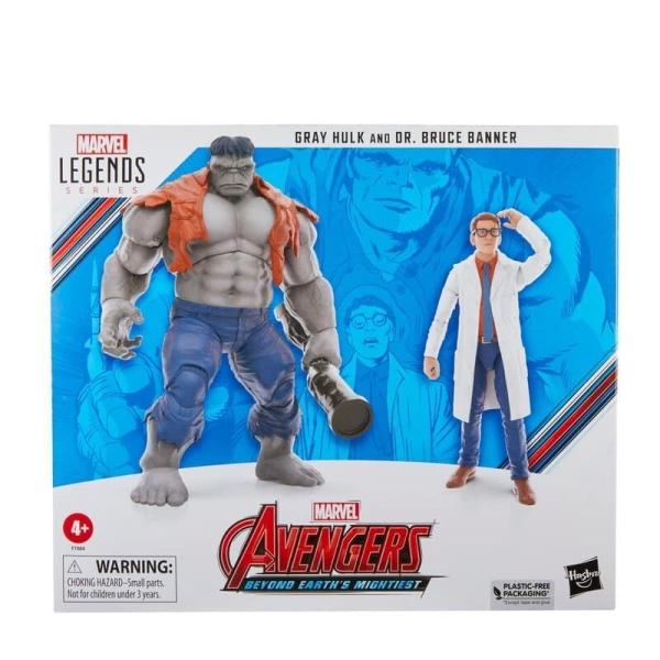 Gray Hulk And Dr. Bruce Banner