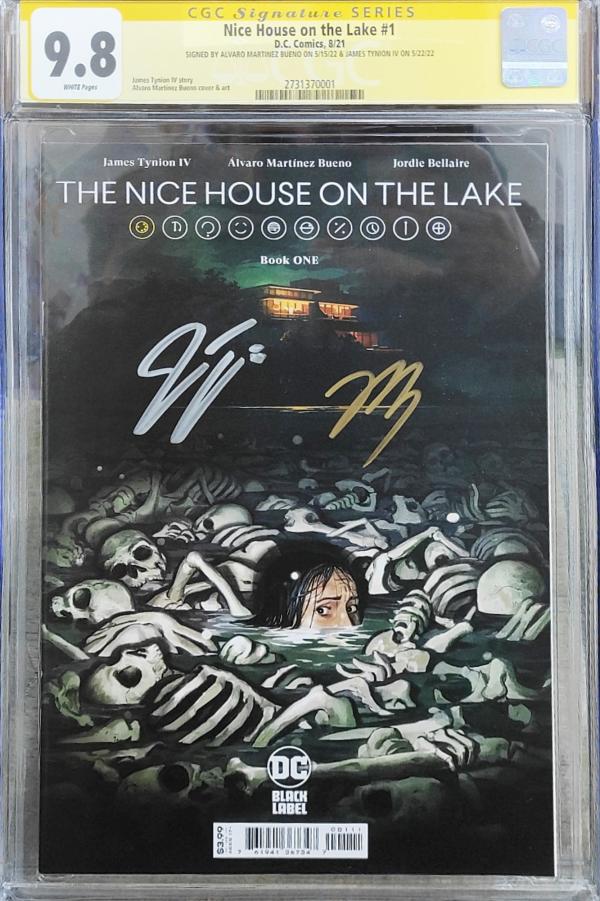 NICE HOUSE ONE THE LAKE #1 SIGNED 9.8