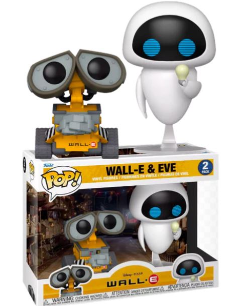 2-Pack Wall-E & Eve