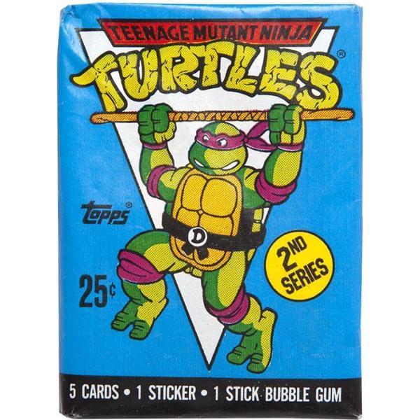 Topps TMNT Awesome 2nd series 1990
