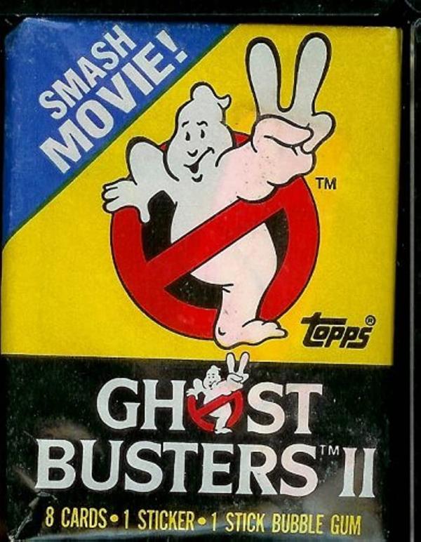 Topps Ghost Busters 2 1989