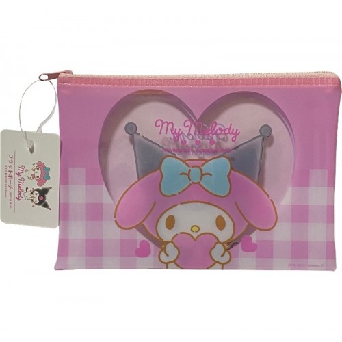 Kuromi / My Melody Zipper Bag