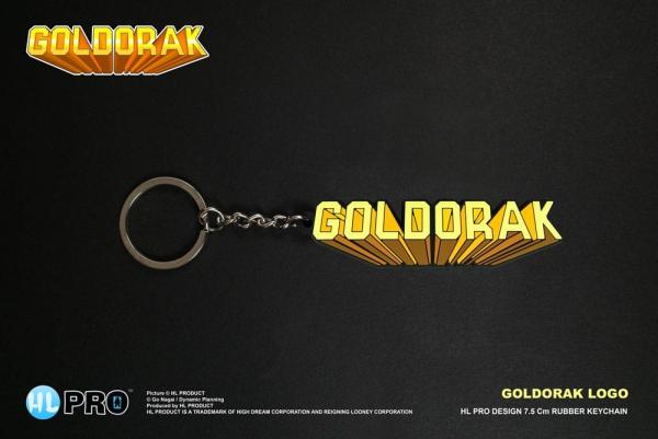 Goldorak Porte Cle Gomme Logo