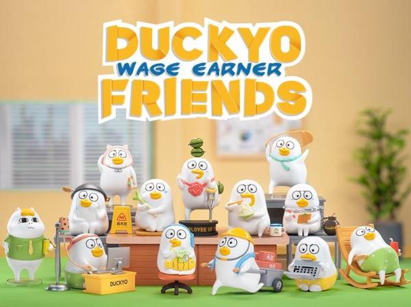 Pop Mart x Duckyo Friends Wage Earner series