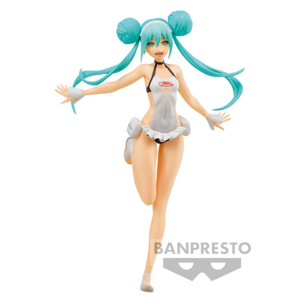 Hatsune Miku Racing Miku 2022 Tropical Maid 16cm