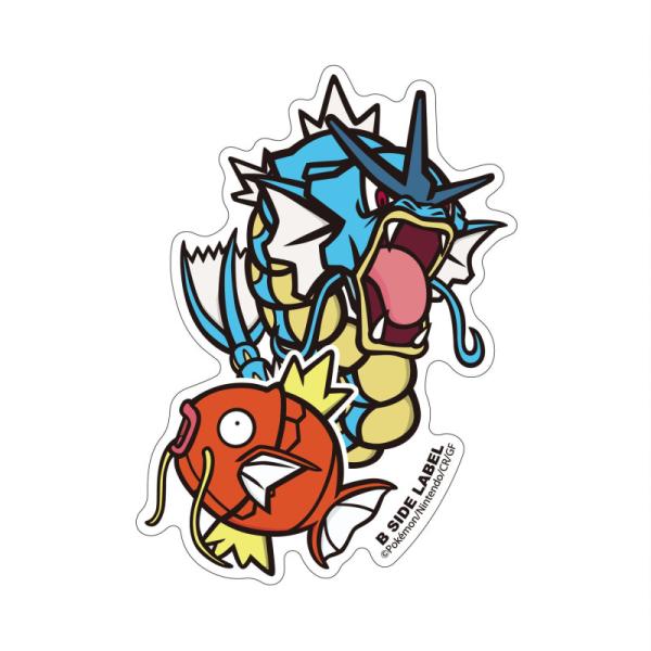 Pokemon Center Sticker Magikarp & Leviathor