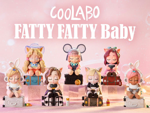 Pop Mart x Coolabo Fatty Fatty Baby Series