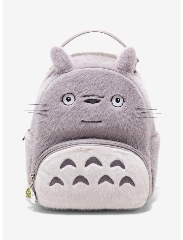 My Neighbor Totoro Smiling Figural Mini Backpack
