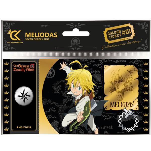 Black Ticket Seven Deadly Sins Meliodas #01