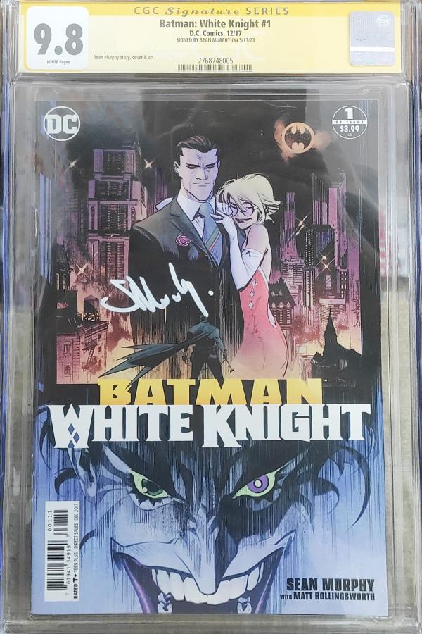 BATMAN WHITE KNIGHT #1 9.8