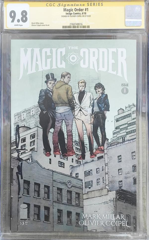MAGIC ORDER #1 FIRST EDITION 9.8
