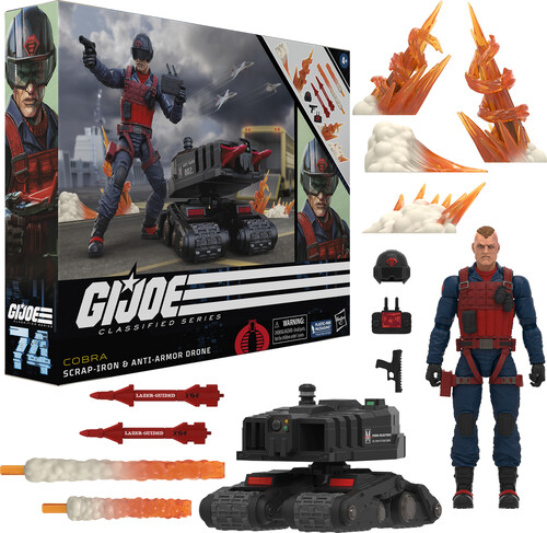 G.I. Joe Classified Series Cobra Scrap-Iron & Anti-Armor Drone
