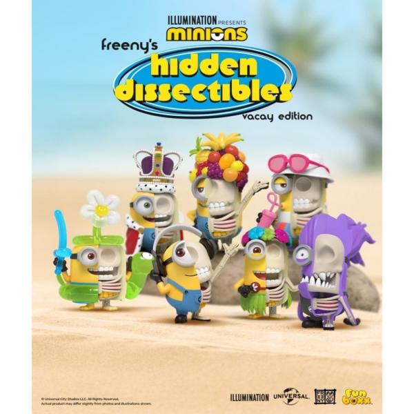 Hidden Dissectibles Vacay Edition Minions