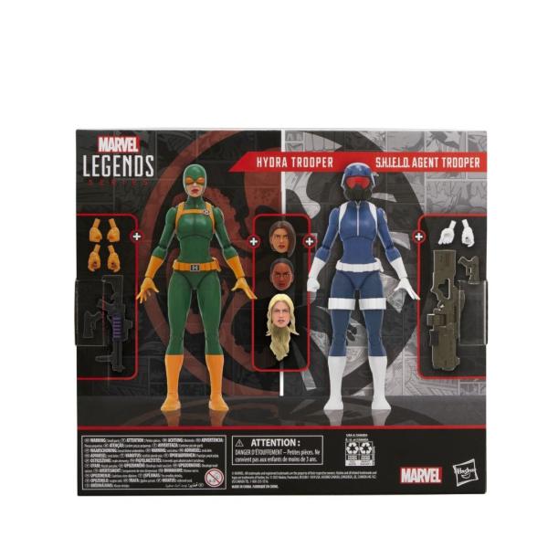 Marvel Legends 2-Pack S.H.I.EL.D Agent Trooper & Hydra Trooper