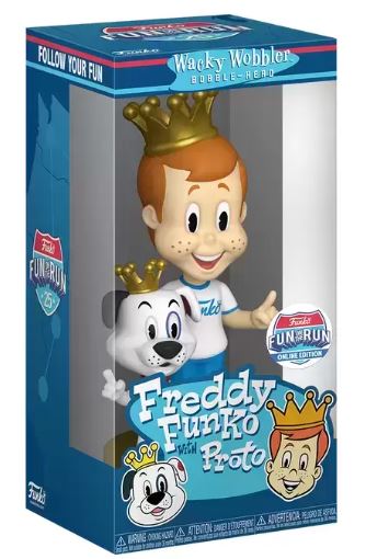 Freddy Funko With Proto Wacky Wobbler