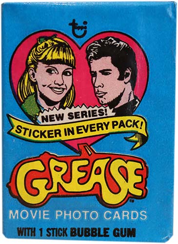 Topps Grease Trading Cards