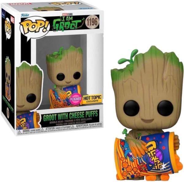 Groot With Cheese Puffs 1196 (Flocked)