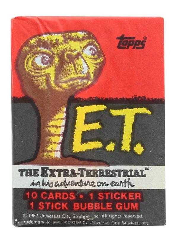 Topps E.T The Extra-Terrestrial Trading Cards