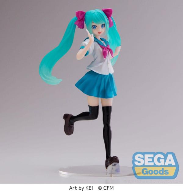 Hatsune Miku statuette Luminasta PVC Hatsune Miku 16th Anniversary KEI Ver. 18 cm