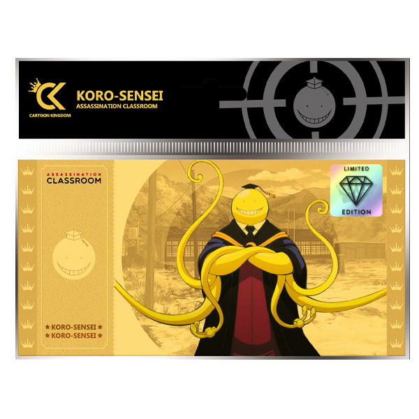 Golden Ticket Koro-Sensei Limited Edition