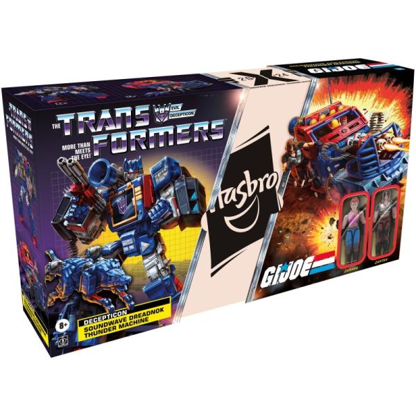 Transformers X G.I. Joe Soundwave Dreadnock / Thunder Machine