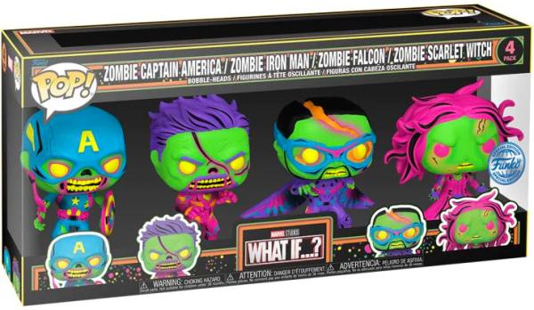 4-Pack What If...? Black Light Exclusive