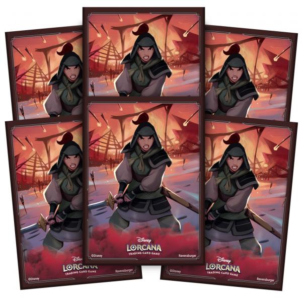 Disney Lorcana: 65 Card Sleeves Mulan