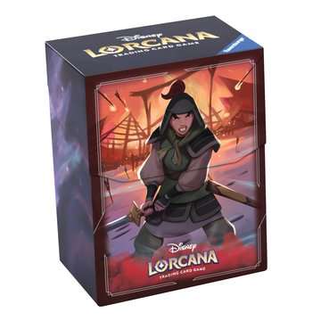 Disney Lorcana: 80-Card Deck Box Mulan