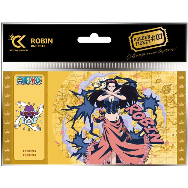 Golden Ticket One Piece Nico Robin