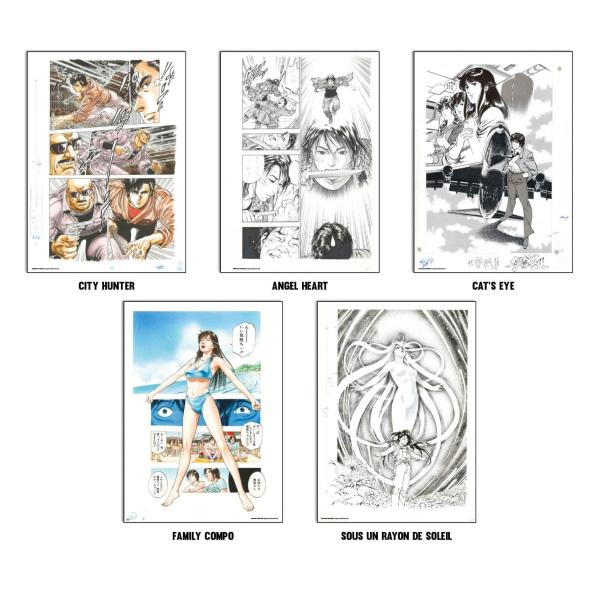 FACSIMILES TSUKASA HOJO - T01 - FACSIMILES TSUKASA HOJO PACK 1