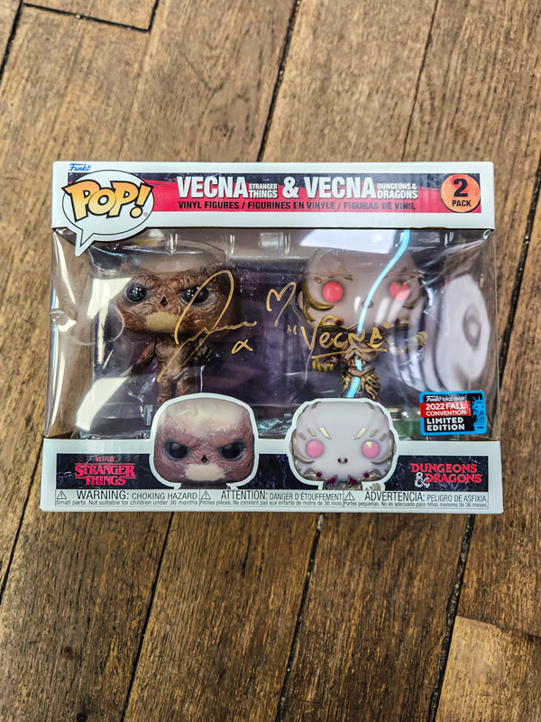 2-Pack Vecna Signed By Jamie Campbell/Bower