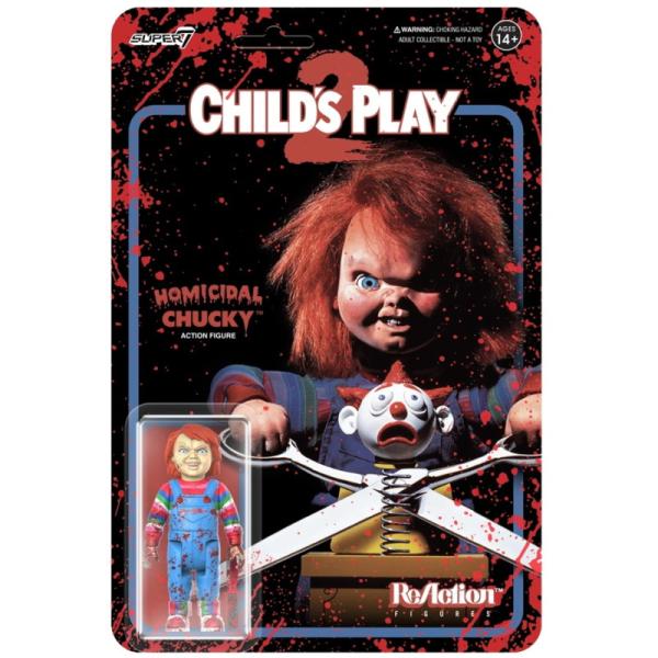ReAction Homicidal Chucky Child's Play 2