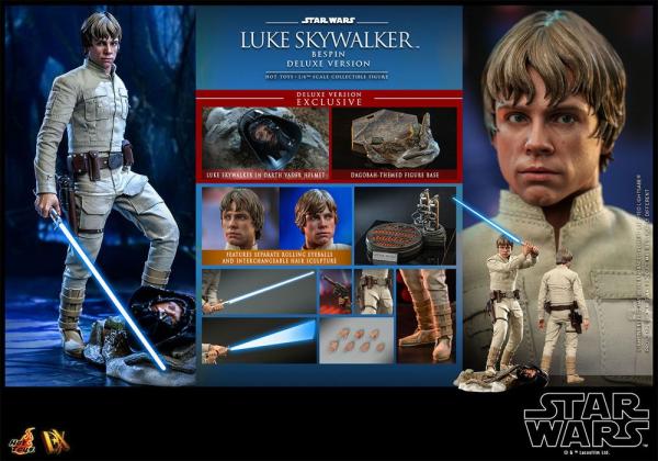 Luke Skywalker Bespin Star Wars Episode V figurine 1/6 (Deluxe Version) 28 cm