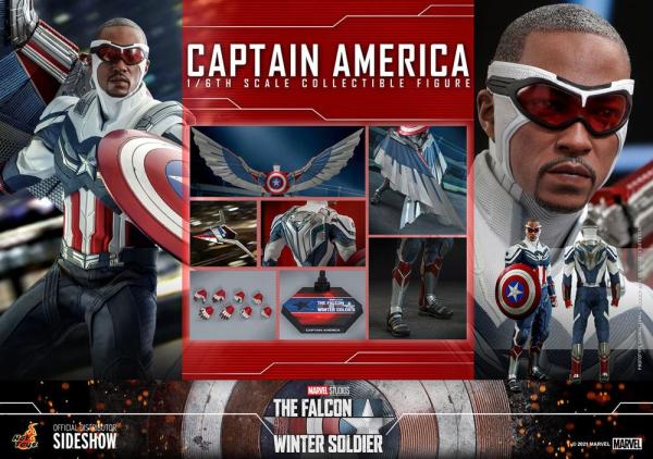 Captain America The Falcon And The Winter Soldier figurine 1/6 30 cm