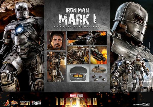 Iron Man Mark I Figurine 1/6 30 cm