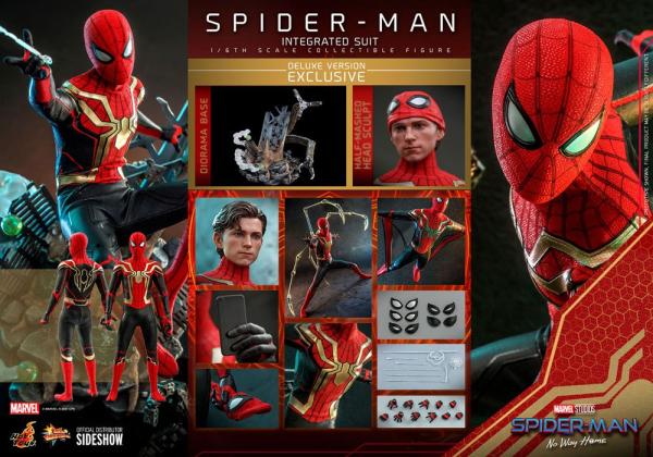 Spider-Man Integrated Suit Deluxe (Spider-Man: No Way Home) Figurine 1/6 29 cm